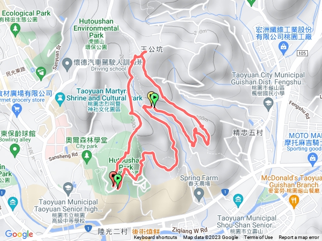 桃園虎頭山步道