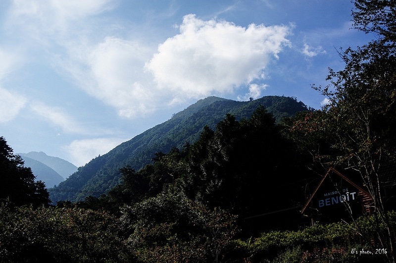 八仙山森林遊樂區第二停車場山景