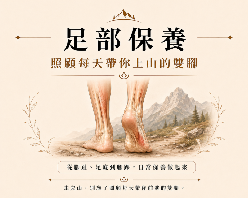 【保養】登山後腳底痠、腳踝緊？6 個足部保養動作，在家就能做