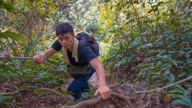 大凍山|需要攀岩的台南第一高峰