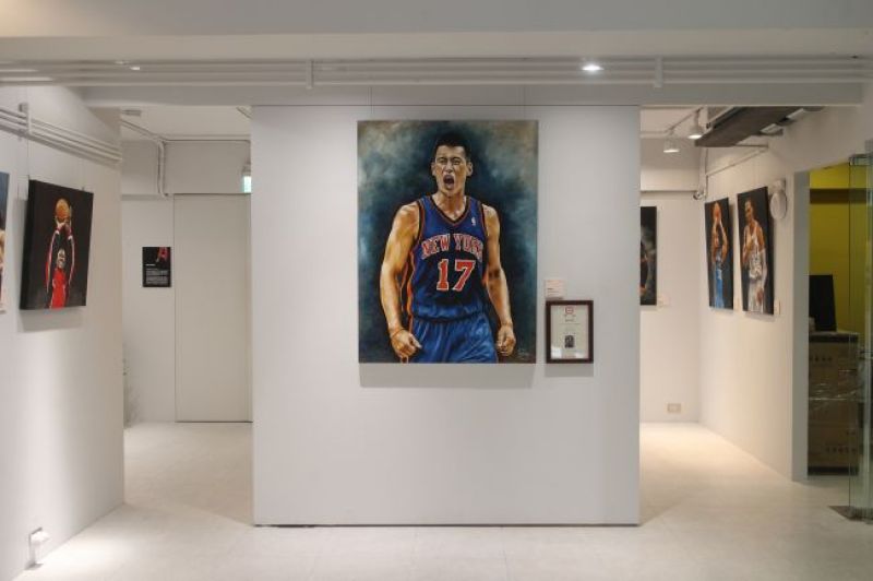 [網友murmur論壇] NBA傳奇球員油畫展 | 籃球筆記