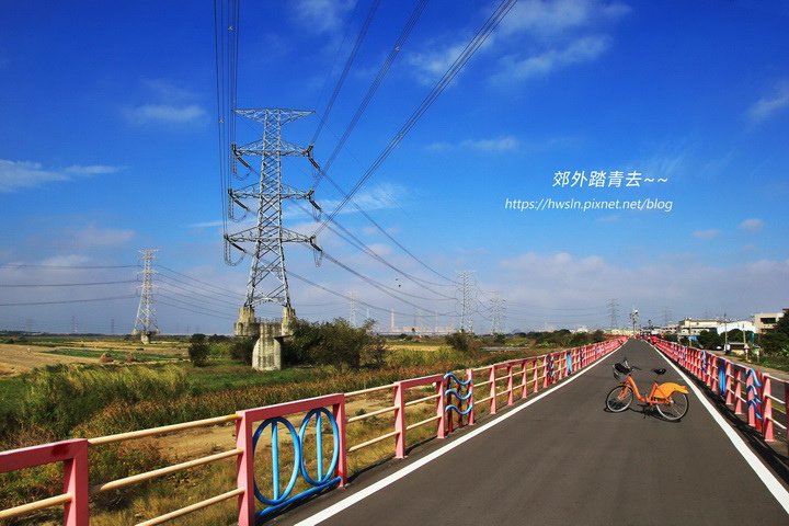 台中 成功追風到龍井 大肚溪北岸單車旅誌 健行筆記