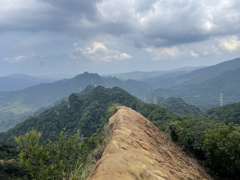微笑山線：【二格山系】皇帝殿稜線段