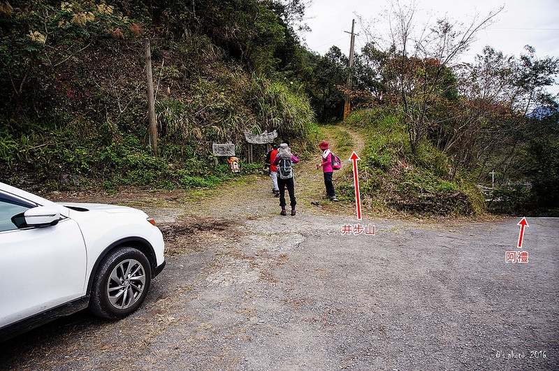 阿魯彎古道登山口