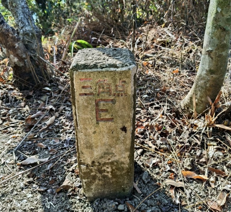 台南綠色長城大凍山系的南一段-  嘉南E三角點-大龍嶺開天殿-大崖山縱走出龍目井農場
