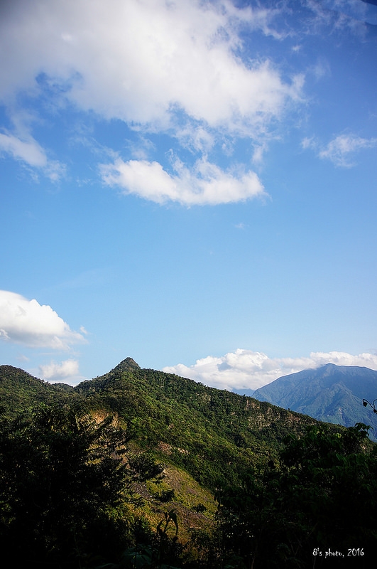 下達洼蘭山登山口展望