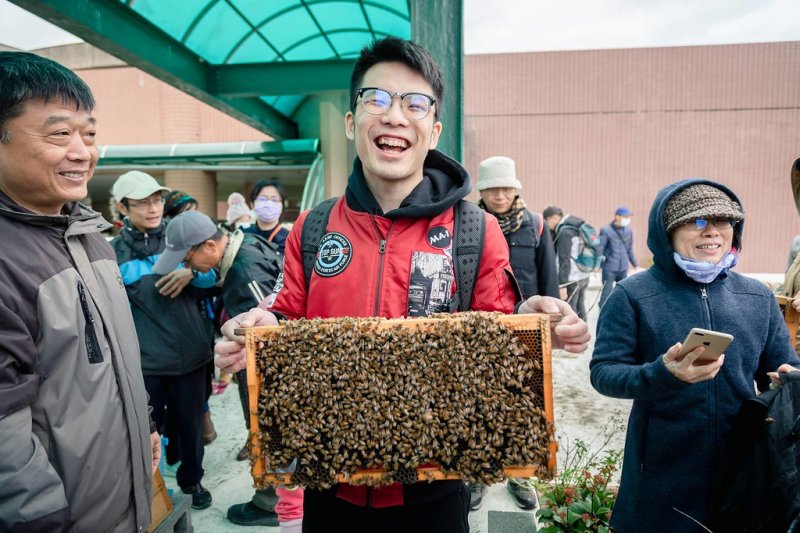 城市養蜂計畫。Photo credit: 台北市立美術館。
