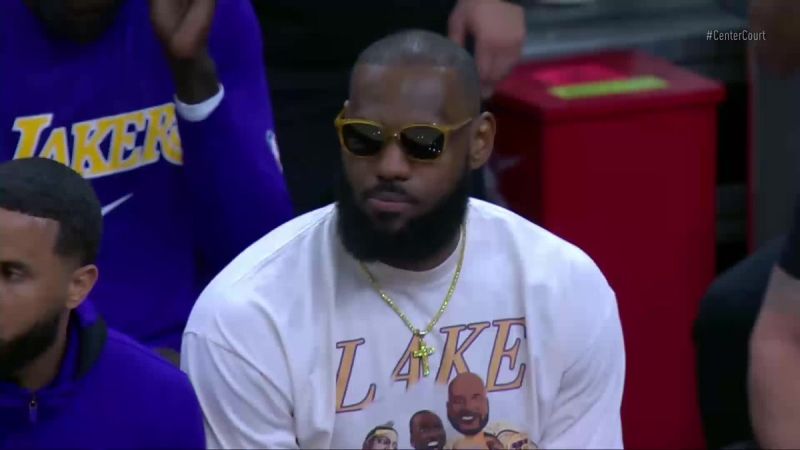  NBA集锦湖人vs勇士巅峰对决浓眉狂砍40分主宰内线