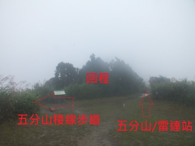 五分山稜線步道 (53).JPG - 雨霧五分山