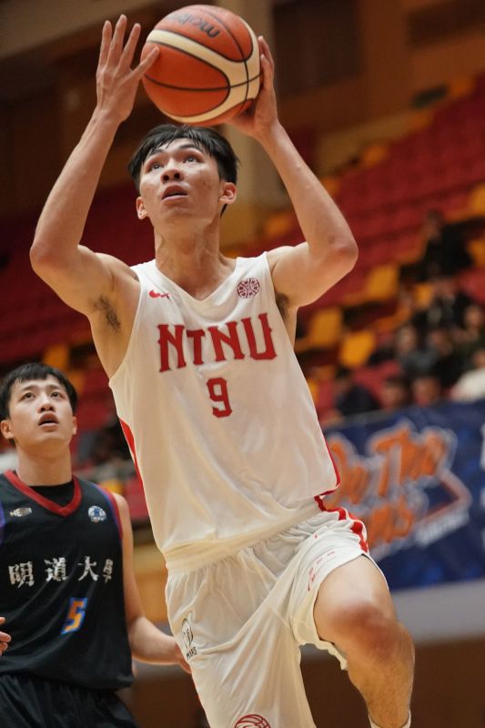 台師大張兆辰貢獻14分、7籃板。圖/大專體總提供 台師大張兆辰貢獻14分、7籃板。圖/大專體總提供