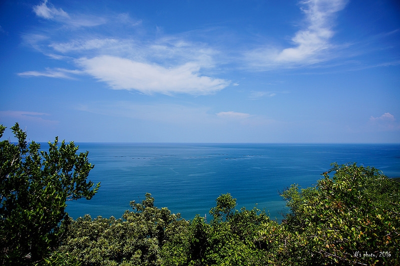 眺台灣海峽