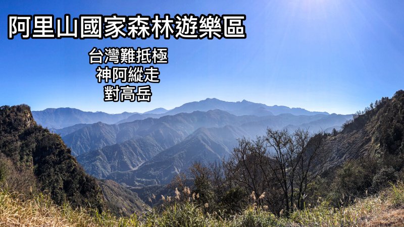 阿里山國家森林遊樂區走 台灣難抵極、神阿縱走、對高岳