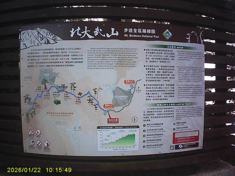 北大武山三天二夜「泰武」新登山口至「檜谷山莊」+西大武山