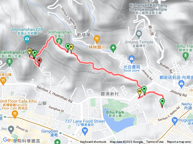 碧湖山-金面山-竹月寺