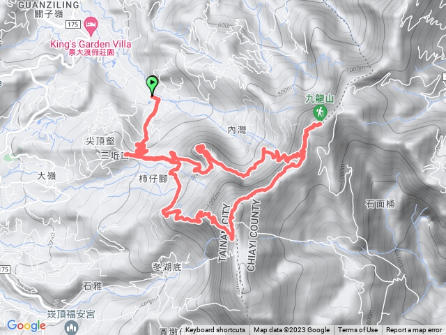 大凍山，九龍山，雞籠山