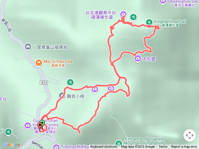 小鷹尖，硬漢嶺