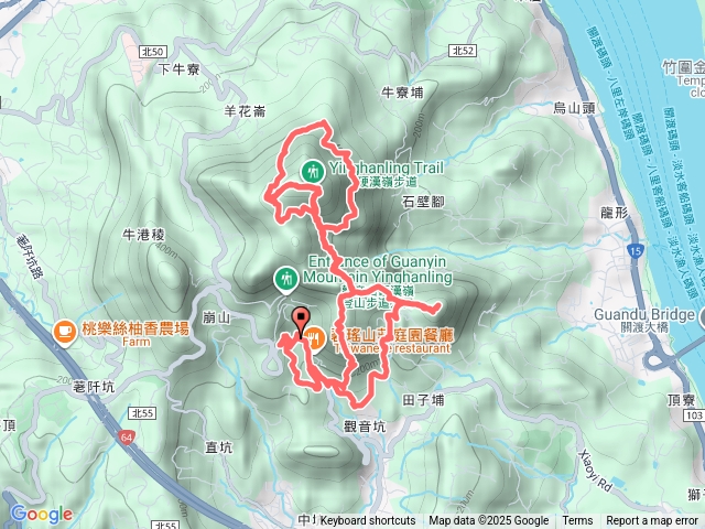 1141013硬漢嶺二登+北橫繞一圈