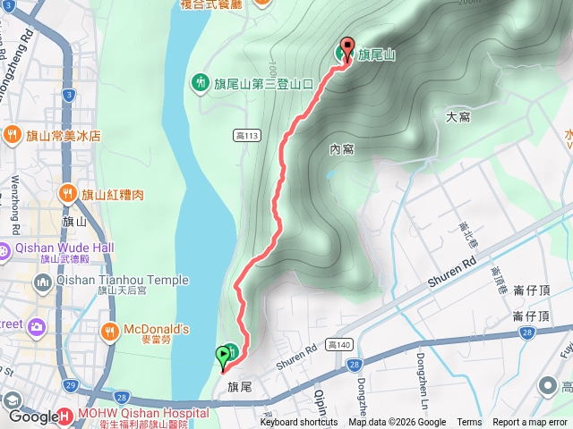 旗尾山第一登山步道預覽圖