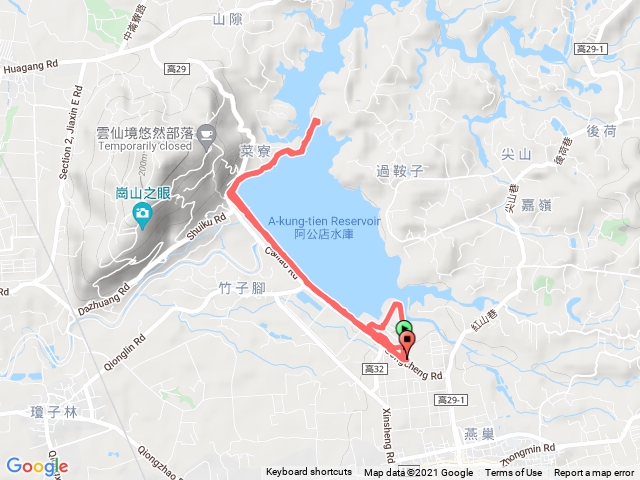 20210912阿公店水庫環湖步道