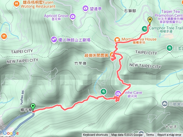 1140731銀河洞越嶺登山步道