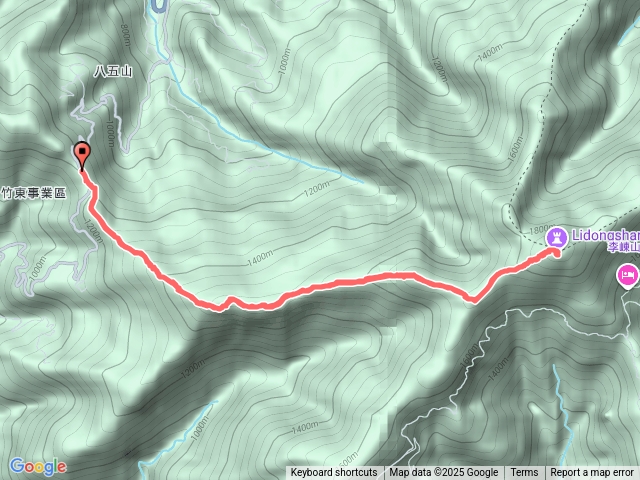 大混山-李棟山-大混山