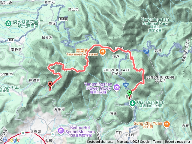 陽明山苗圃到清天宮