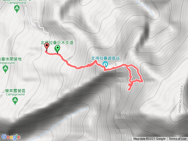 北得拉曼巨木步道