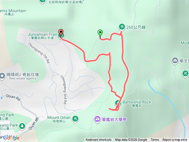 軍艦岩（照明寺出發來回）