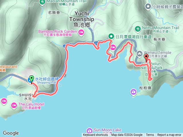 2026/07/06日月潭環潭步道輕鬆走預覽圖