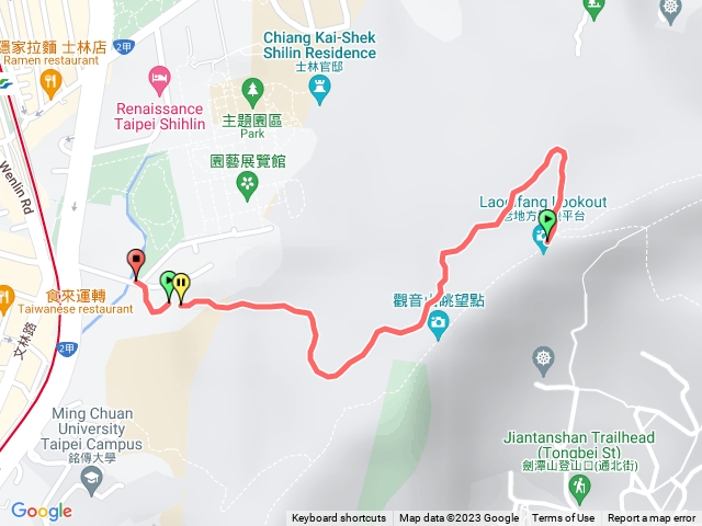 圓山老地方土路