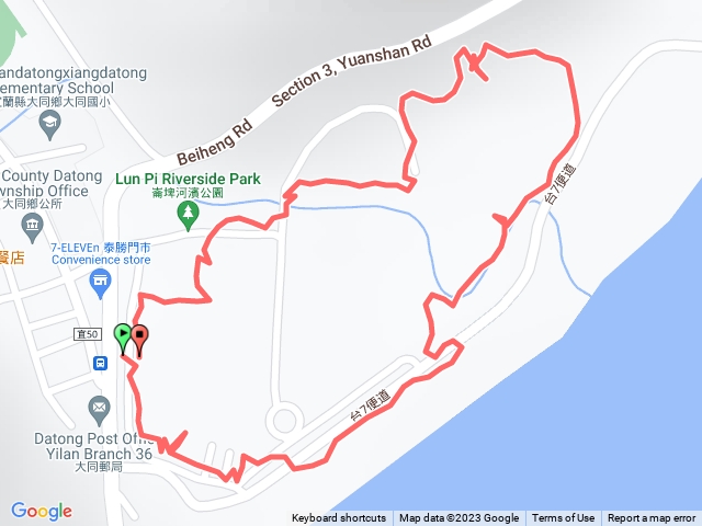 崙埤生態公園、櫻花林