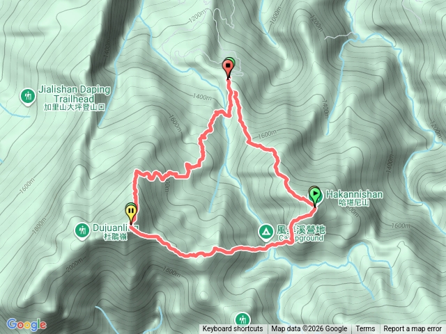 哈加縱走（不含休息）預覽圖