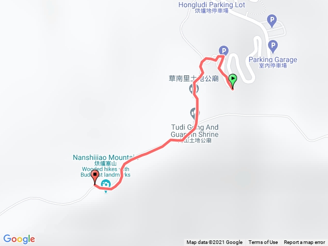 烘爐地土地公-南勢角山（單程 去）