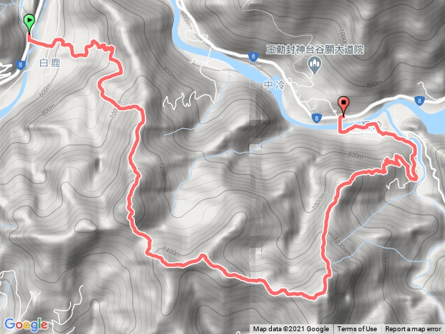 20210301  白阿縱走 (沒上阿冷山)