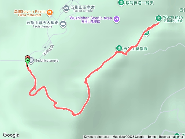 五指山到中指預覽圖