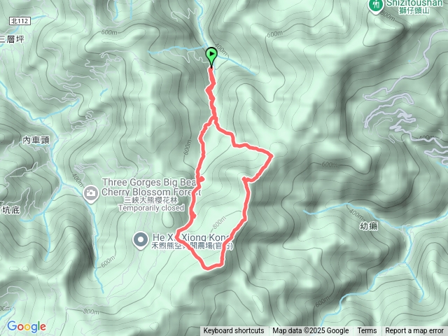 竹坑山 O型預覽圖