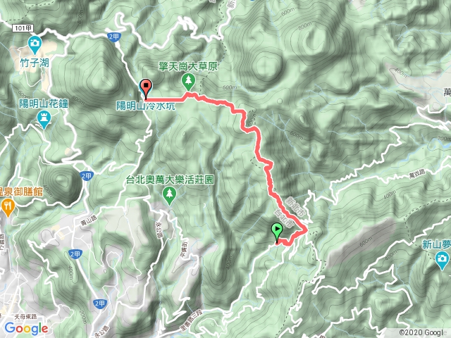 陽明山東部縱走