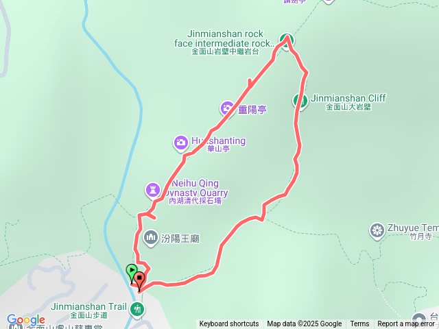 金面山步道