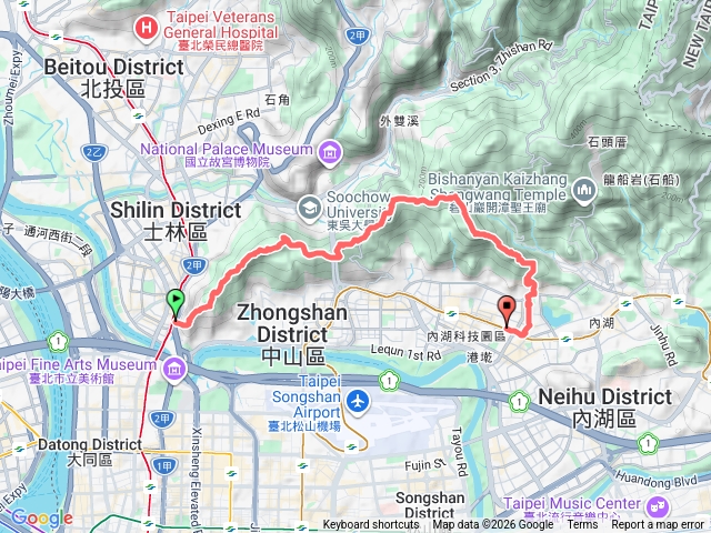 劍潭山文間山金面山預覽圖