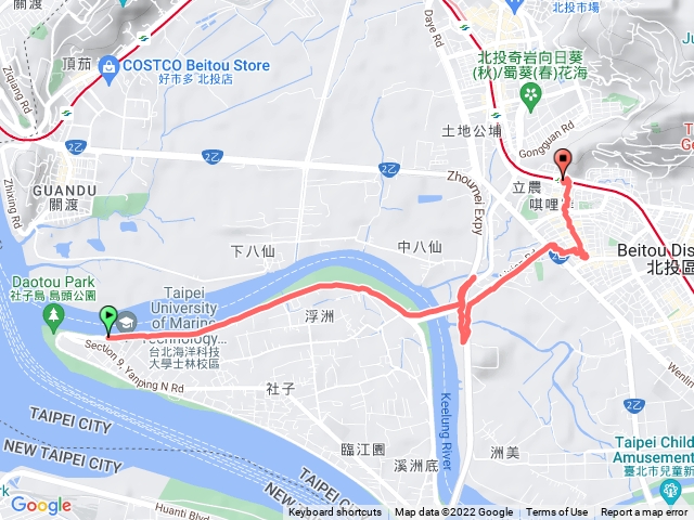 社子島東側河濱步道 > 承德路