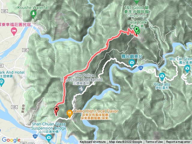 三地門德文山、三地山縱走（111.02.19金牌）