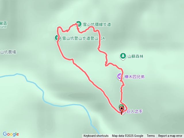 巨人之手-雪山坑步道預覽圖