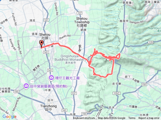 1140104社頭長青自行車道暨中央嶺