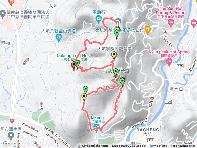 大坑6-10-9-7(川澤登山自組)