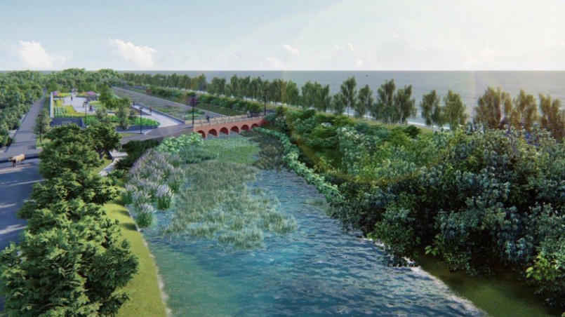 新竹市政府要將港南運河公園變身「水陸兩棲」的親水聖地。示意圖。圖／新竹市政府提供