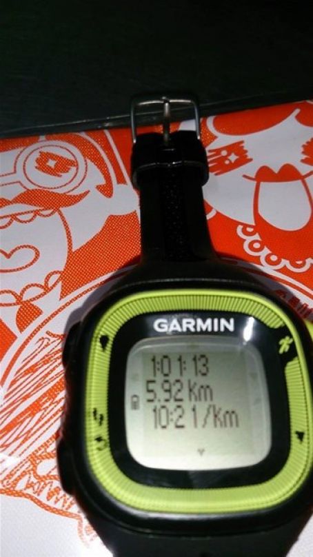 Garmin Forerunner 15跑步新手9週訓練計劃—參賽者李銘文