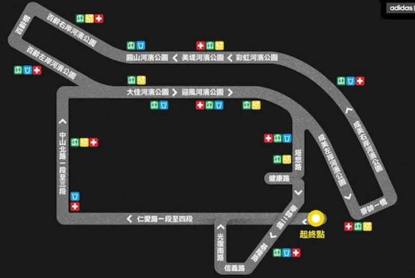 [路線試跑] 2012 富邦臺北馬拉松 (42K)