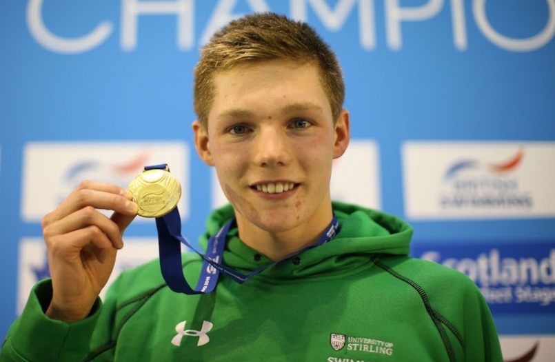 duncan scott 是 2015 年欧洲运动会获得最多金牌的英国运动员(图片