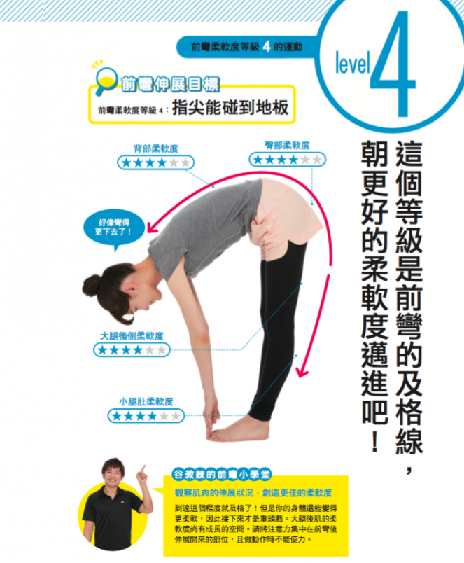 【書摘】《前彎，最強舒筋活血法》5招伸展 提升前彎柔軟度