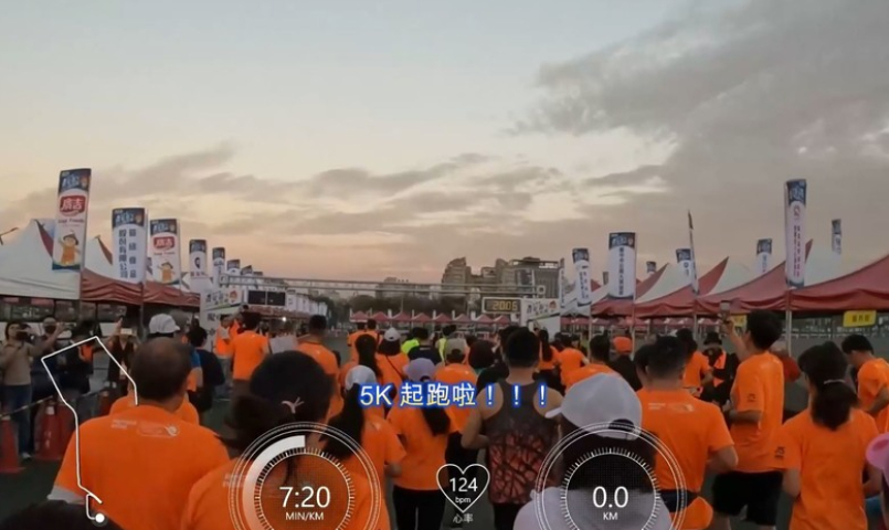 首次追上前導車，體驗總一視野(食安盃)